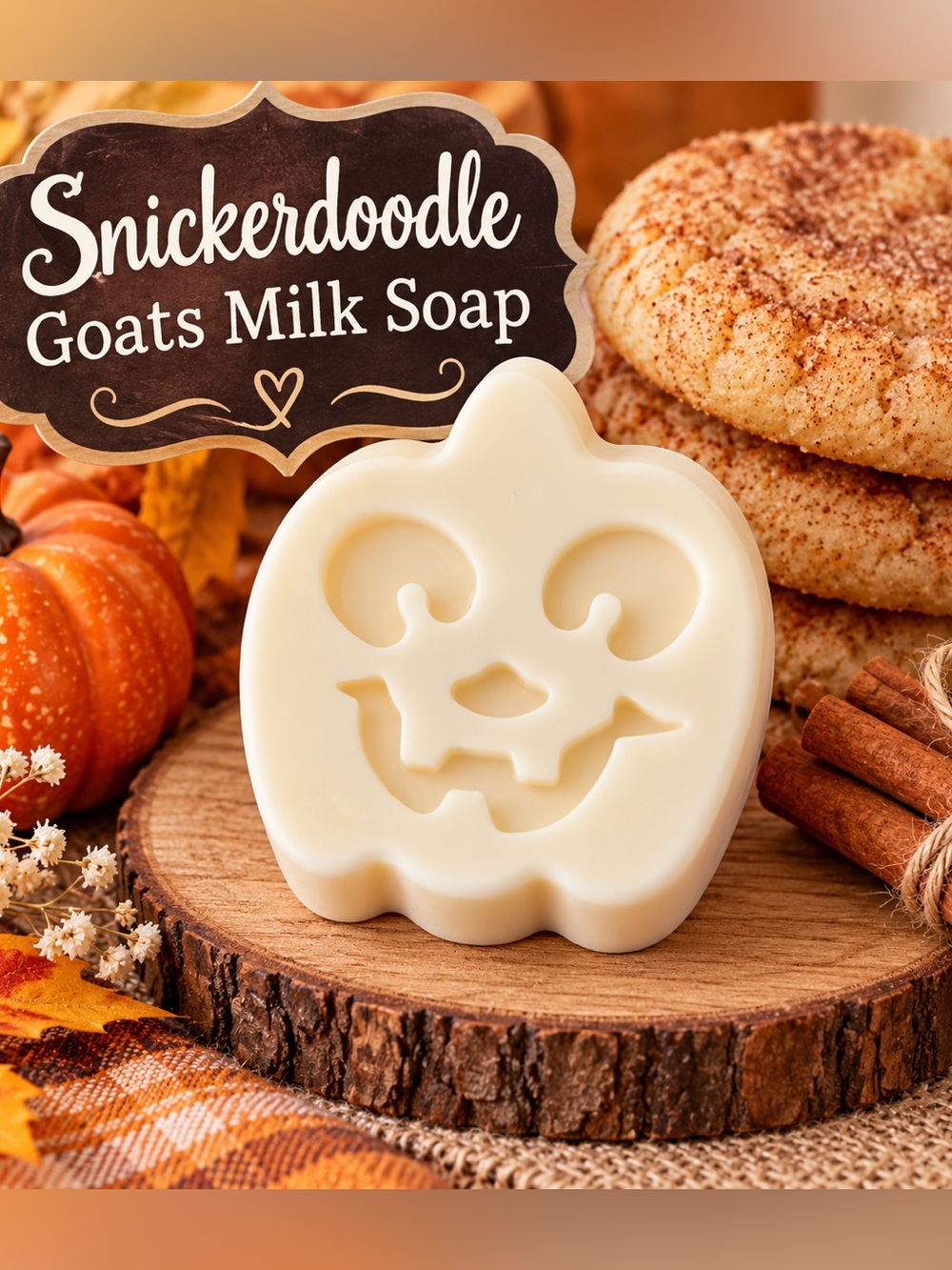 Snickerdoodle Scented Goats Milk Soap-Handcrafted